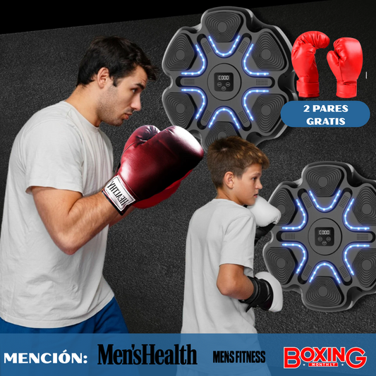 Máquina de Boxeo ForceFit + 2 Guantes Profesionales (GRATIS) - EDICIÓN PREMIUM